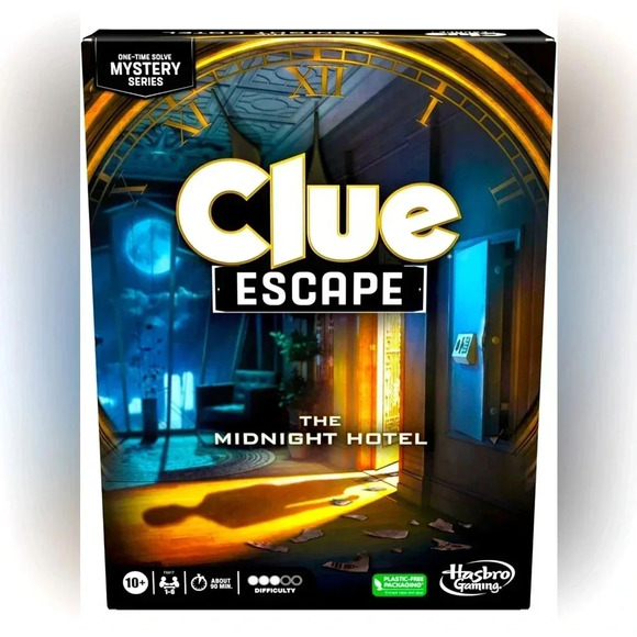 Hasbro Other - Hasbro Gaming | Clue Escape: The Midnight Hotel | Ages 10+ -  BNIB ♟️🔧🌭